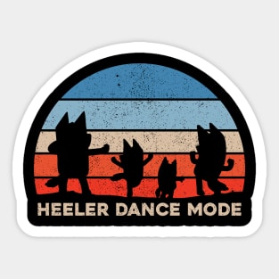 Heeler Dance Mode Sticker